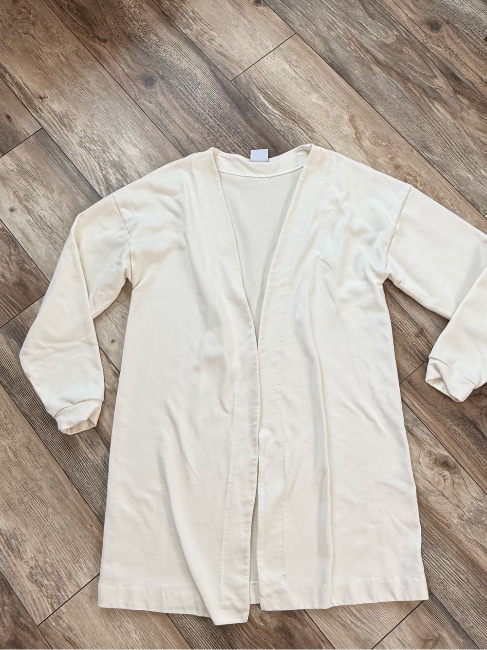 Gymshark Cream Open-Front Women's Robe
